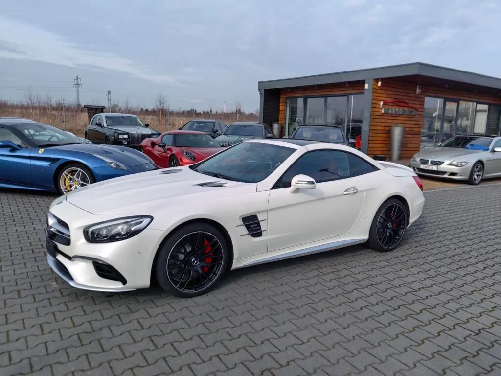 Mercedes-Benz SL SL63 AMG Performance '2018 lifting TOP Auto 1 ręka Servisowany FaVAT !