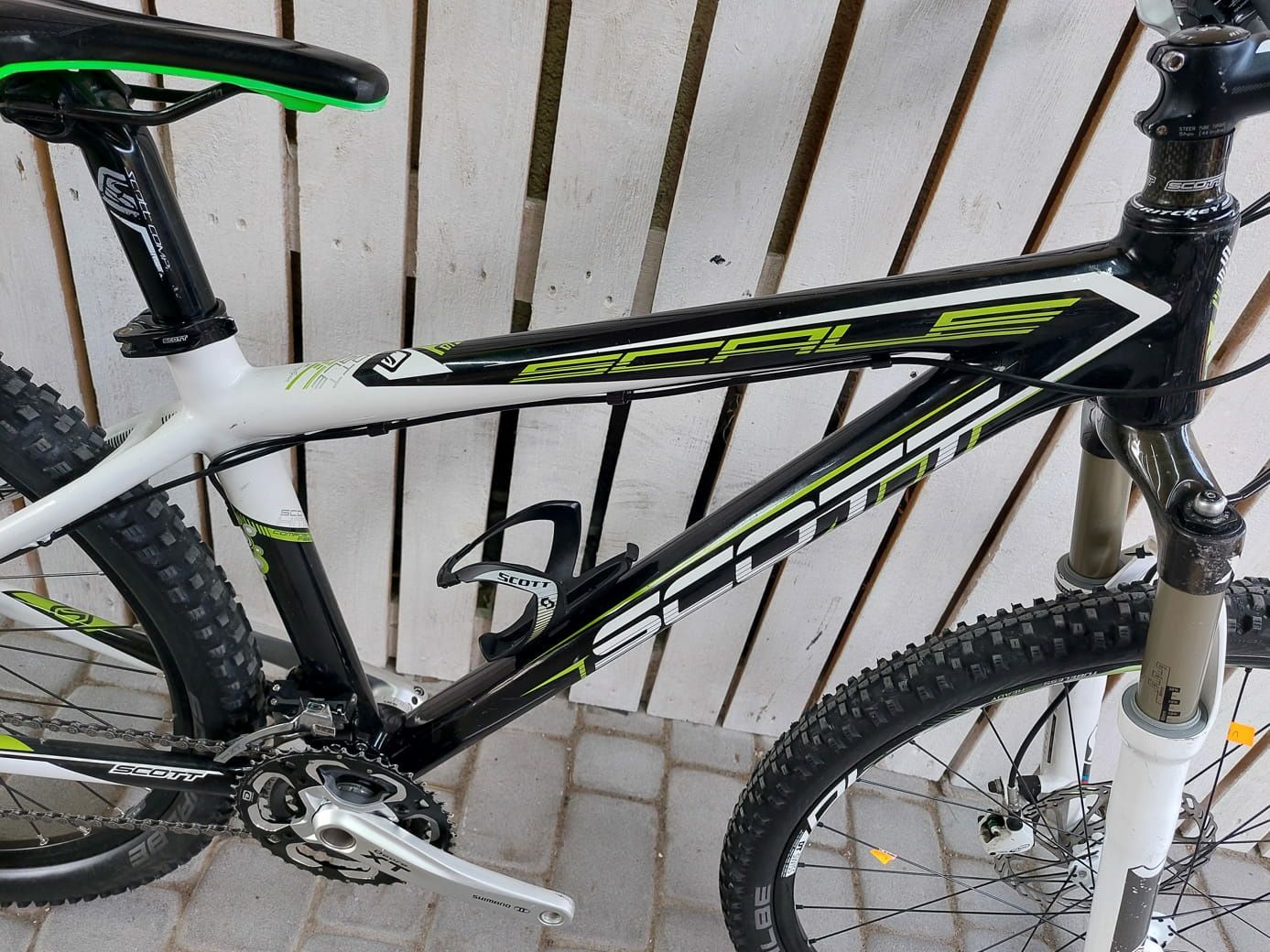 Велосипед гідравліка карбон бу Scott Scalle Carbon 26 рама S