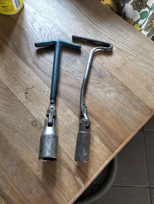 Klucze oczkowe PRL dwie sztuki