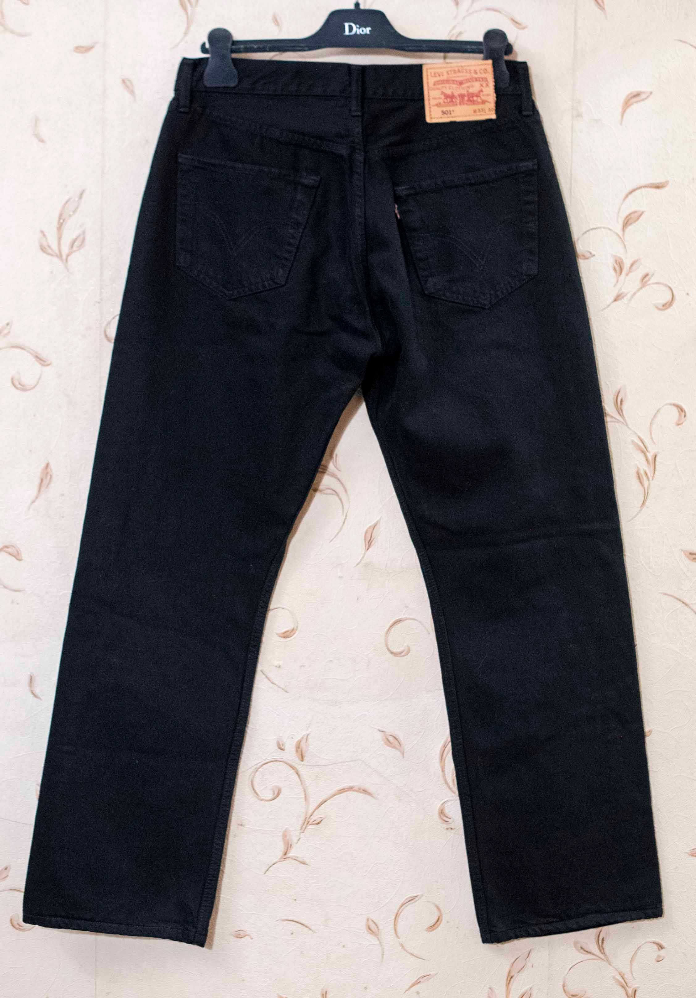 Oryginalne spodnie męskie jeansy Levi's 501 fason rozmiar 33x30 Levis