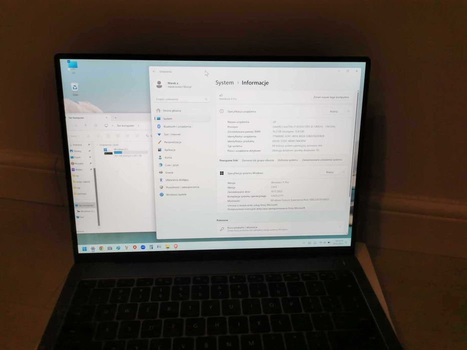 HUAWEI MateBook X Pro i7 16GB / 512GB / MX150/