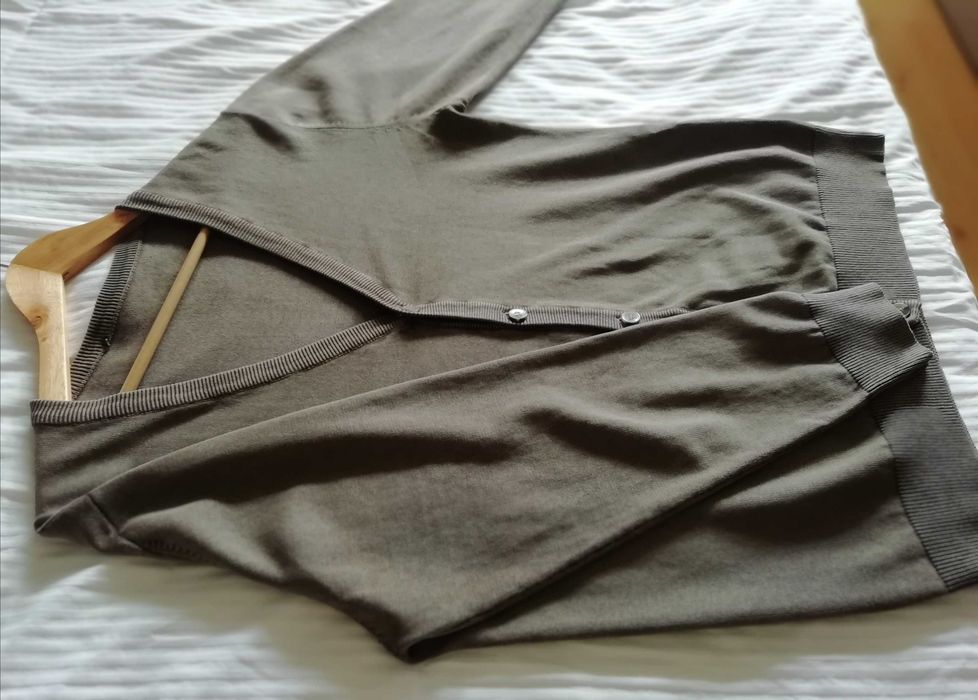 Sweter rozpinany kardigan męski rozmiar XL, 100% bawełna