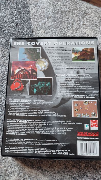 Kolekcja Big Box Command &Conquer Red Alert Diablo POL