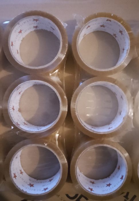 Taśma klejąca kauczuk 48mm/60y