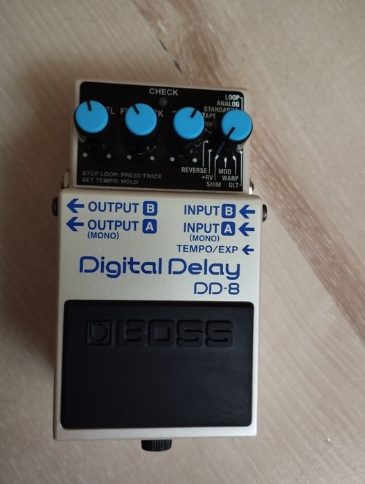 Гитарная педаль BOSS CH1 хорус,DD8 дилей, DIEZEL VH4 преамп