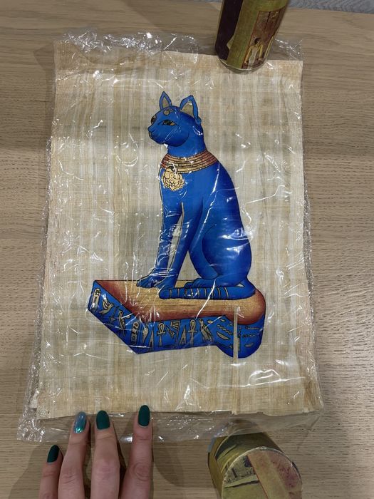 Папірус тубус кіт котик Єгипет