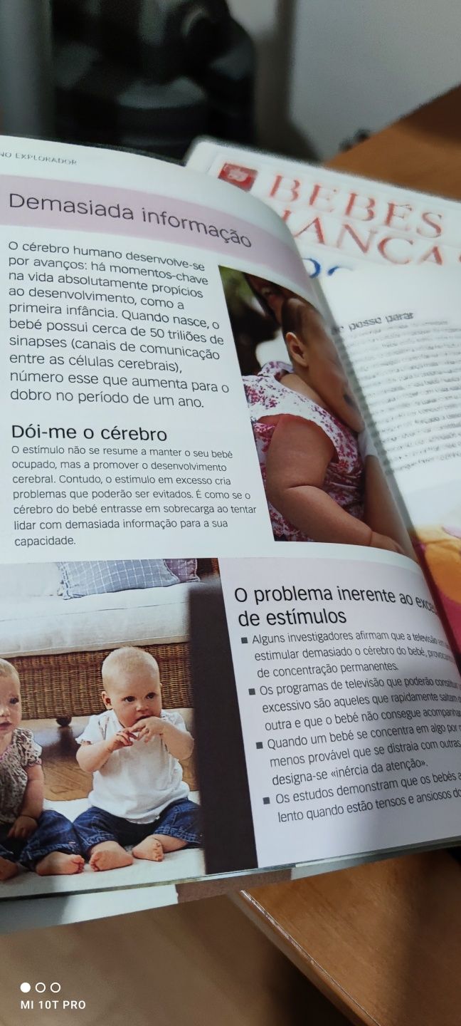 Livros sobre bebés e crianças até aos 3 anos