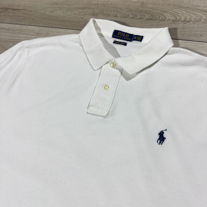 Елегантне Біле Поло Футболка Ральф Лаурен Ralph Lauren, XXL, оригінал