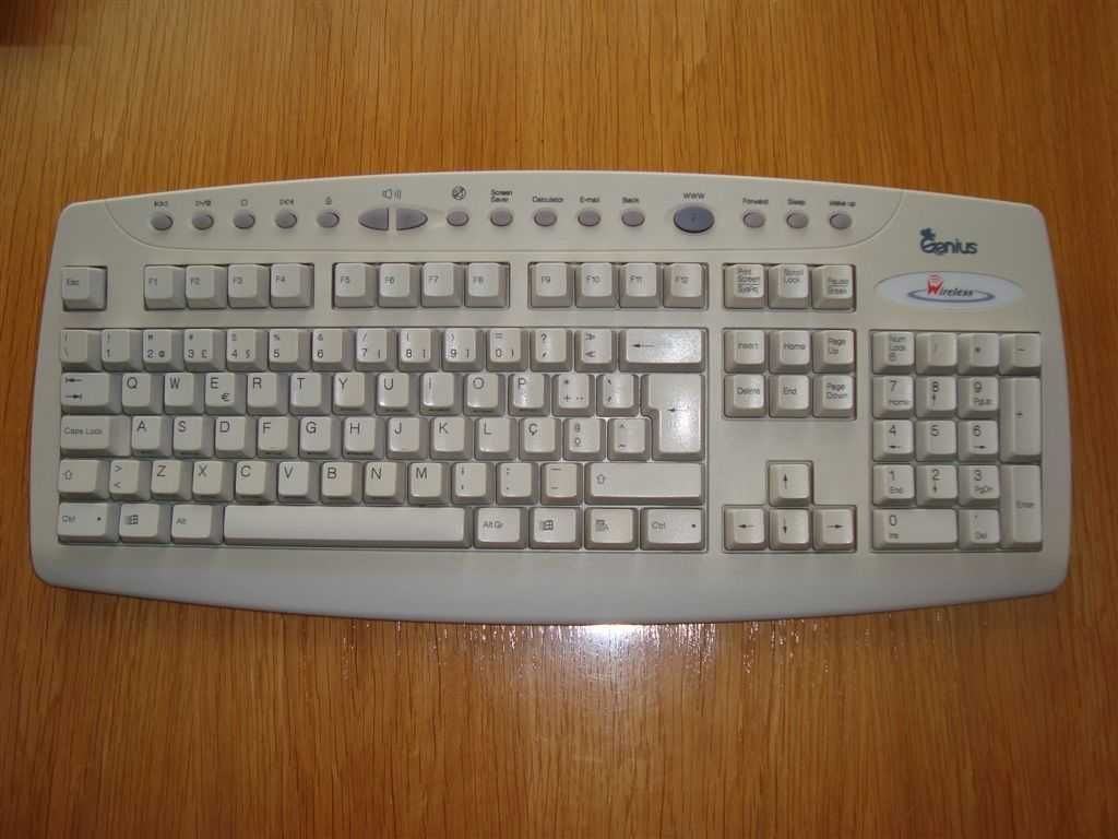 Teclado sem fios