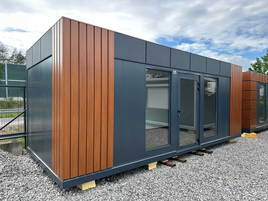 Pawilony 7mx3m Handlowo Usługowe Kontenery Biuro Kiosk Komis producent