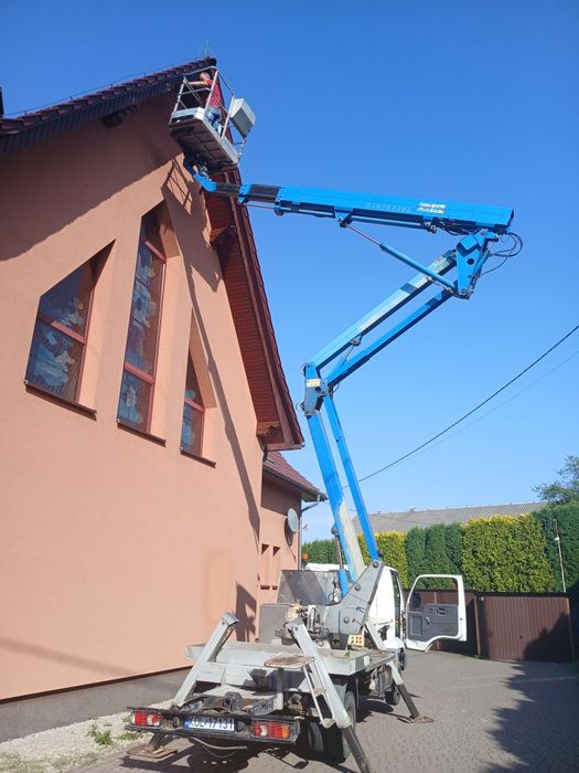 Usługi zwyżką i wycina drzew