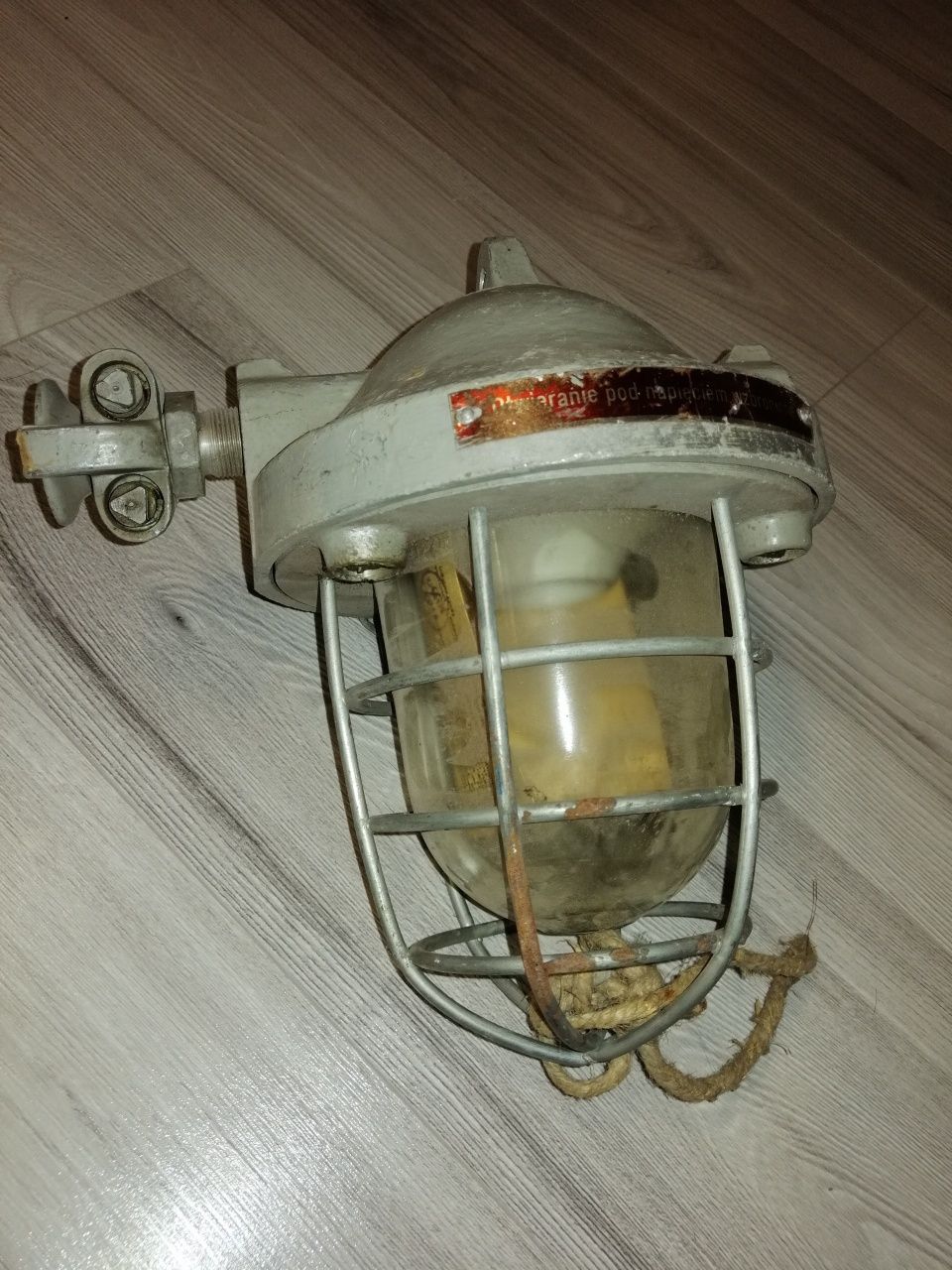Lampa przemysłowe PRL Loft
