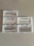 Kępki rzęs luxury white