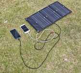 Painel solar 18w portatil USB e USB C Dobrável caminhada campismo NOVO