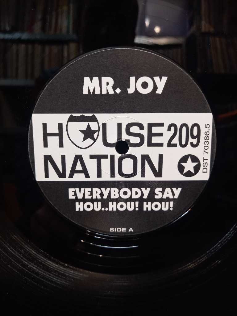 Mr.Joy .Everybody Say. 45rpm, płyta winylowa House