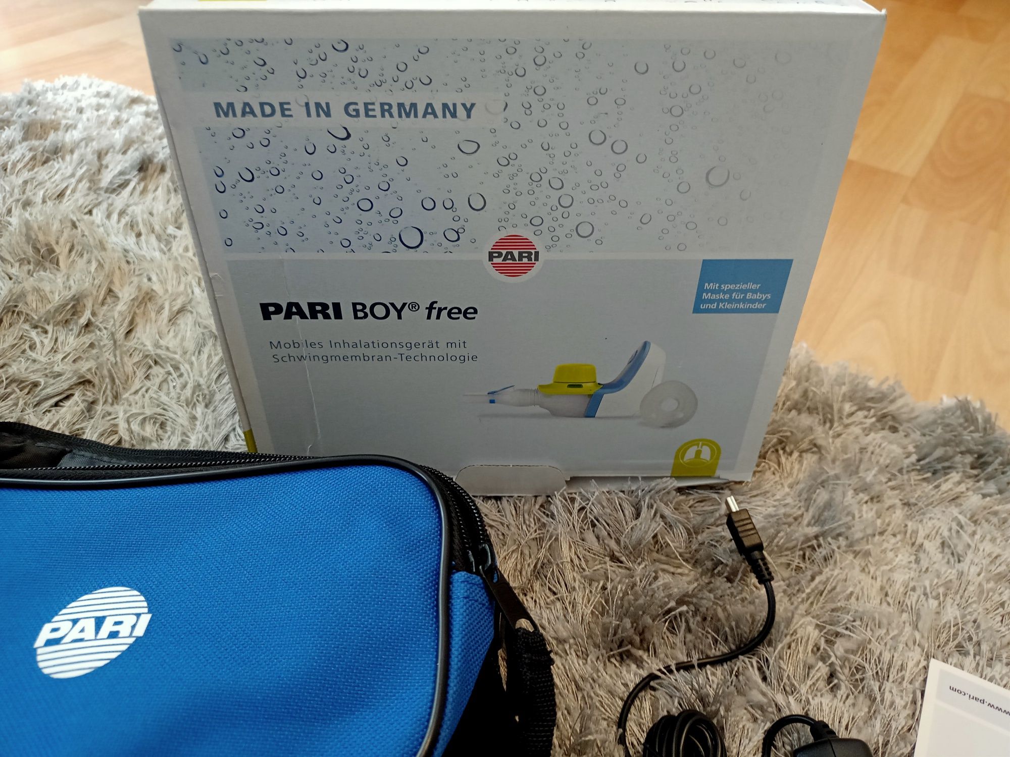 Pari Boy free inhalator nebulizator nowy