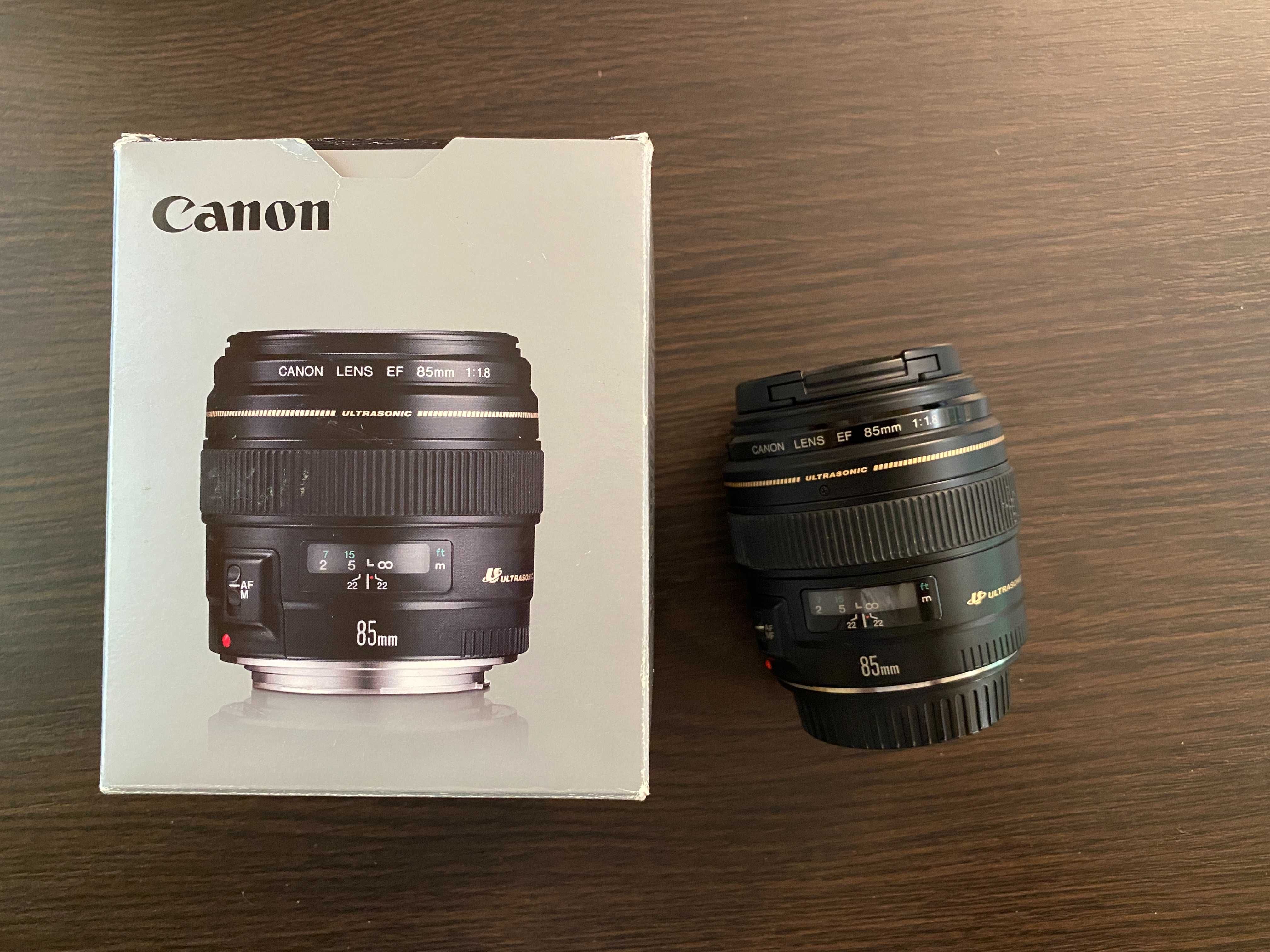 Обʼєктив Canon EF 85mm f/1.8 USM