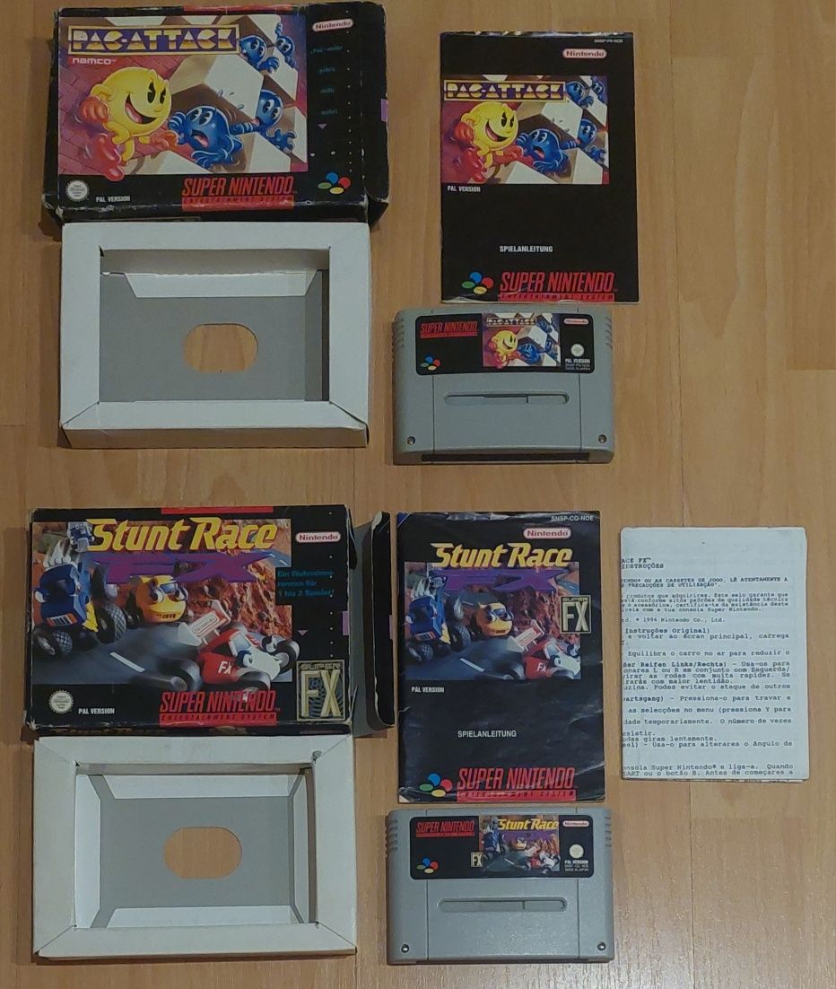 Jogos Super Nintendo - PAL e NTSC