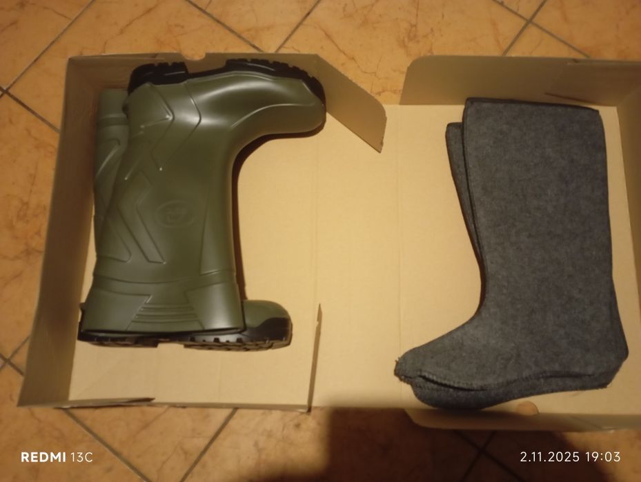 Nowe gumowce z wkładem ocieplanym