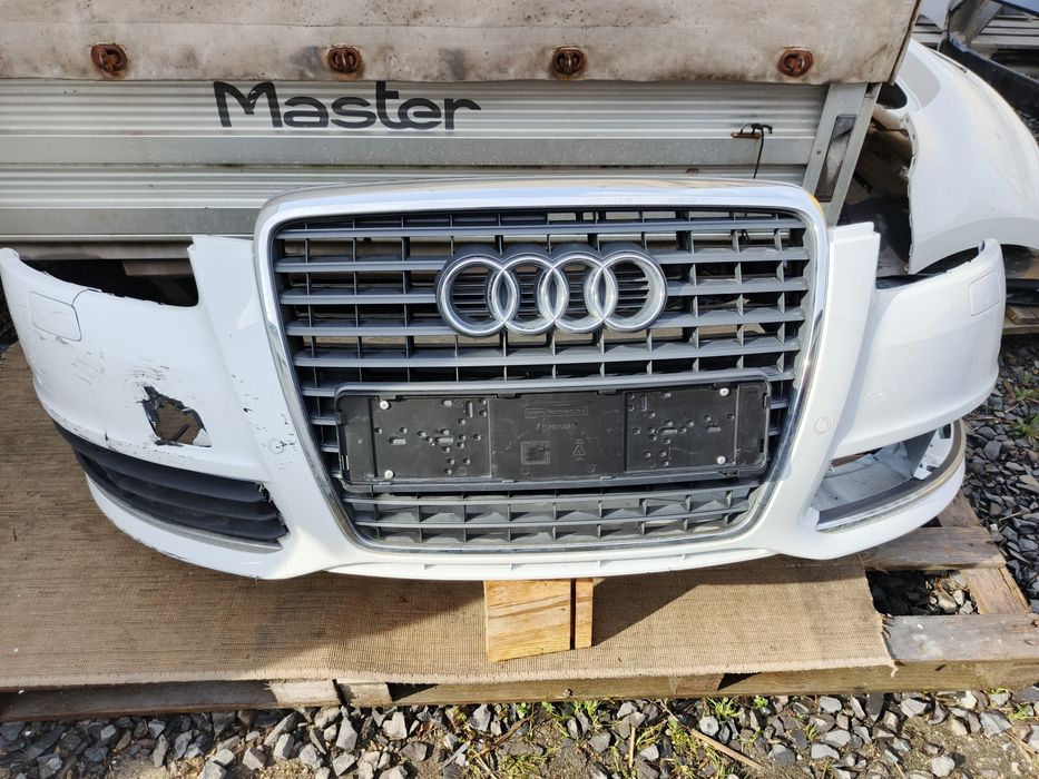 Audi A6 C6 lift zderzak przód grill