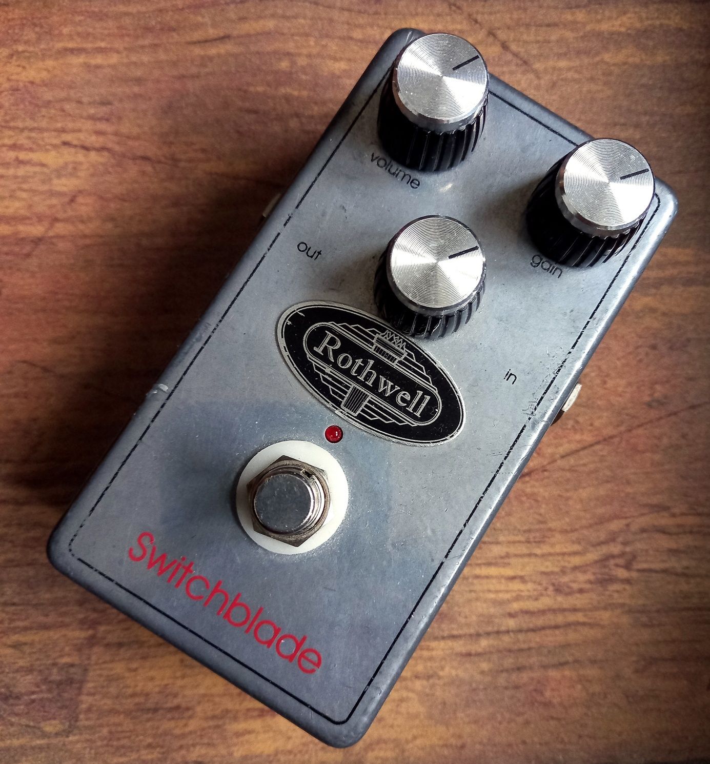 Rothwell Switchblade Overdrive Distortion made in England