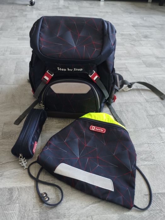 Plecak szkolny Step by Step Dragon + piórnik przybornik