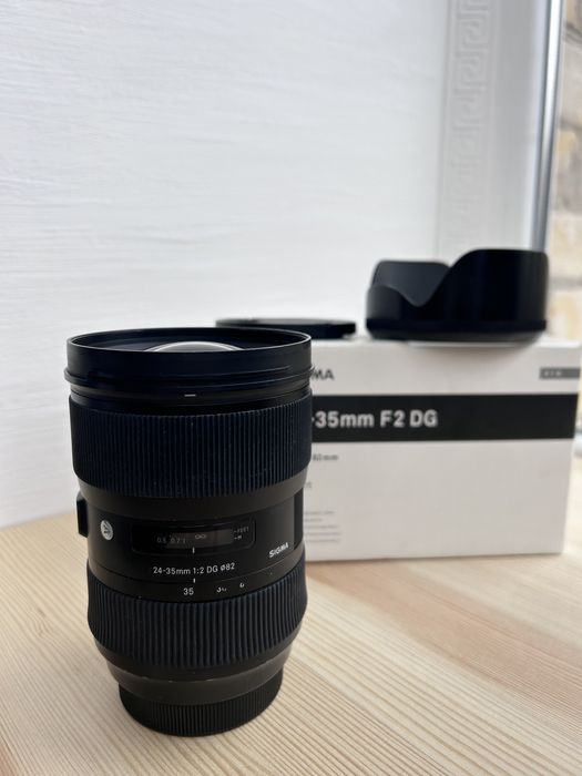 Обєктив sigma на кенон 24-35мм