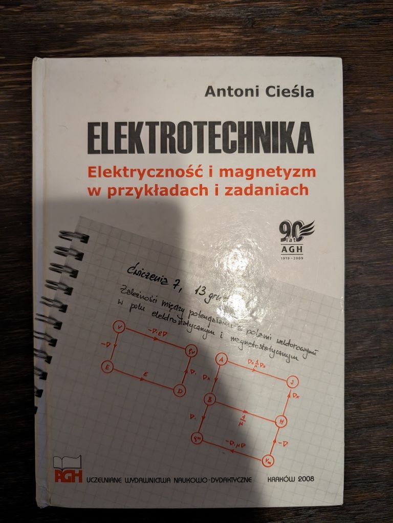 Antoni Cieśla Elektrotechnika elektryczność i magnetyzm w przykładach