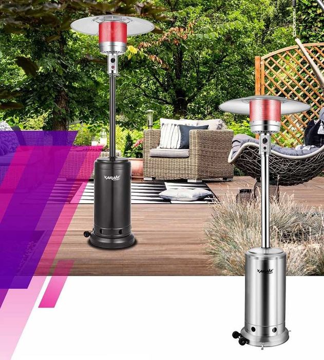 Parasol grzewczy gazowy ogrodowy tarasowy na butlę XARAM En Rondo 15kW
