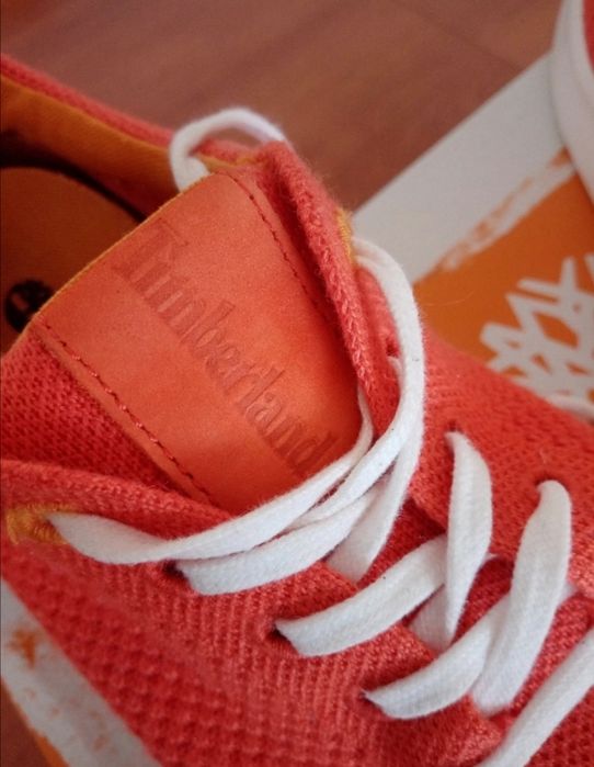 Ténis laranja Timberland tam. M(N-12/79)