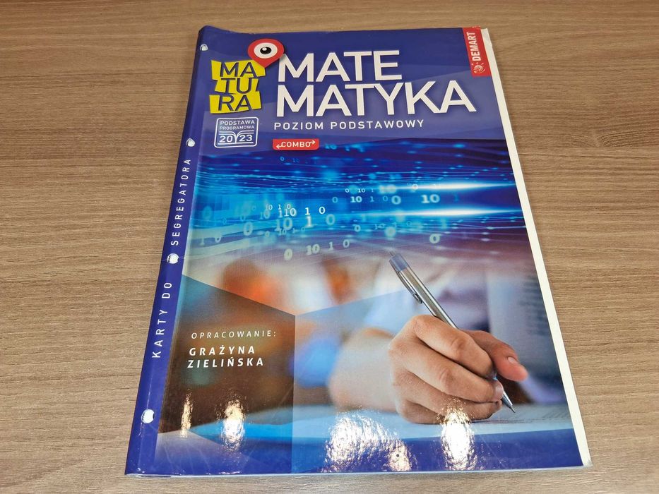 C259 MATURA MATEMATYKA PoziomPodstawowy 100 Karty do Segregatora Zbiór