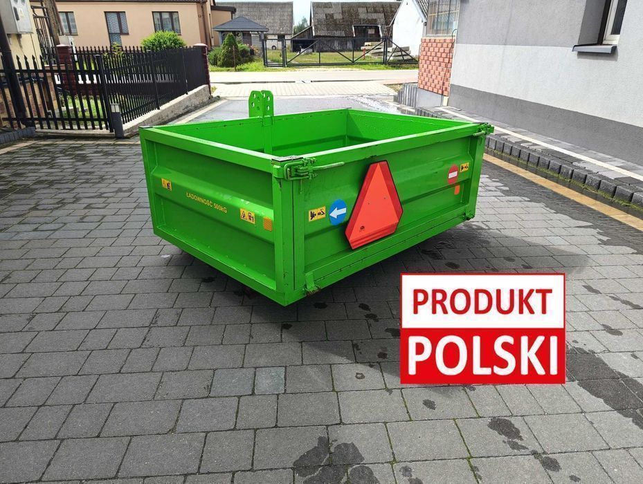 SKRZYNIA transportowa na tył ciągnika do ciągnika-150x100x50cm-DOWÓZ