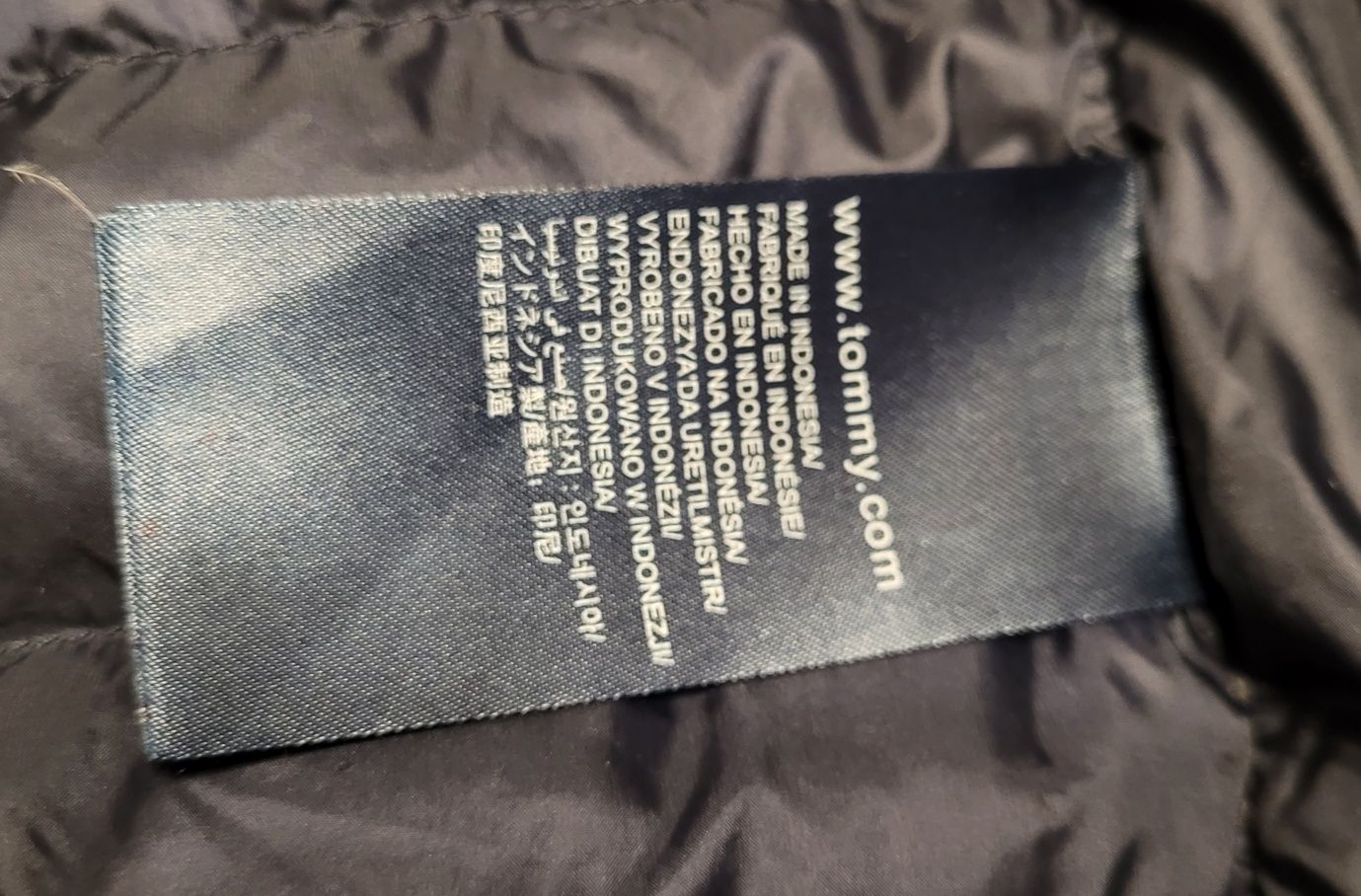 TOMMY HILFIGER Puchowa Kurtka Męska roz. M - J NOWA
