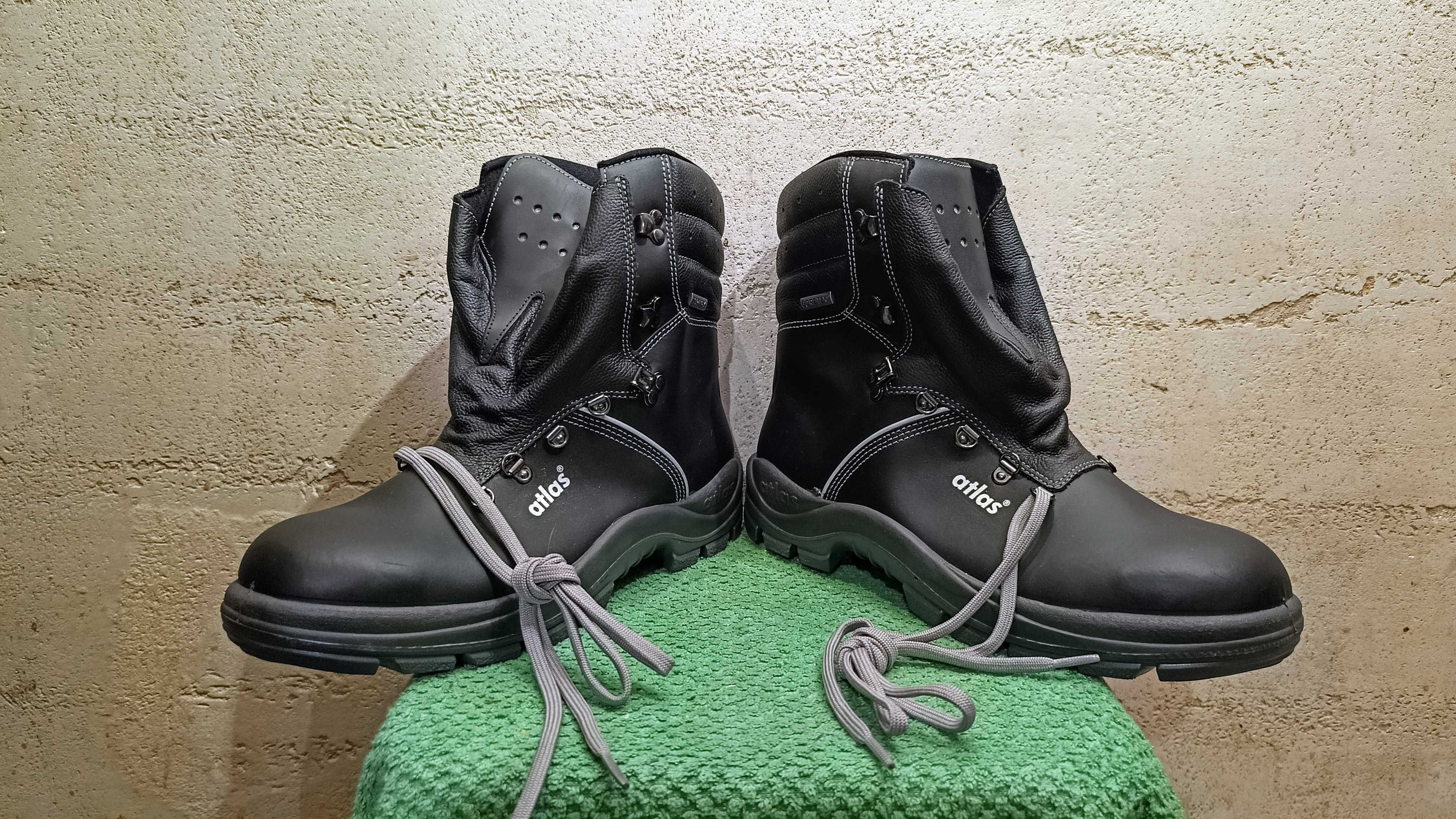 Buty robocze ATLAS SP790 S3 r.43 skóra Gore-Tex nowe stan idealny