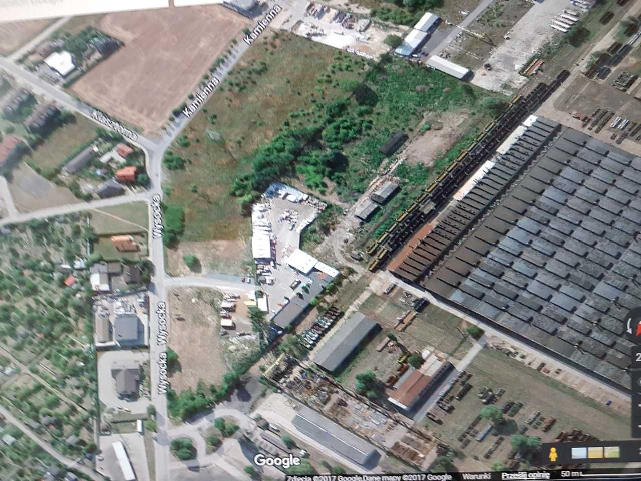Do wynajęcia teren przemysłowy 5000 m² dostęp do torów