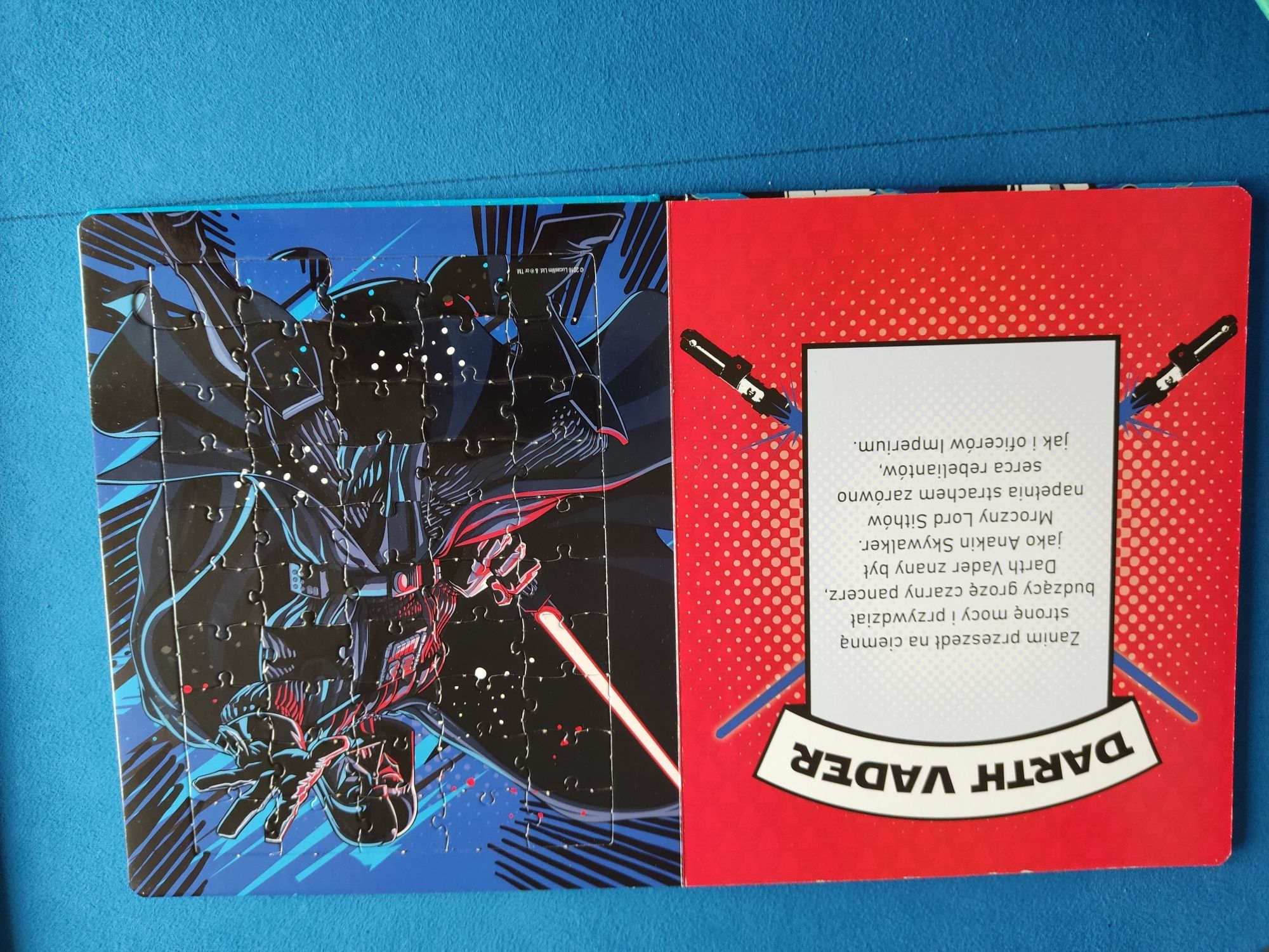 Książka z puzzlami Star Wars