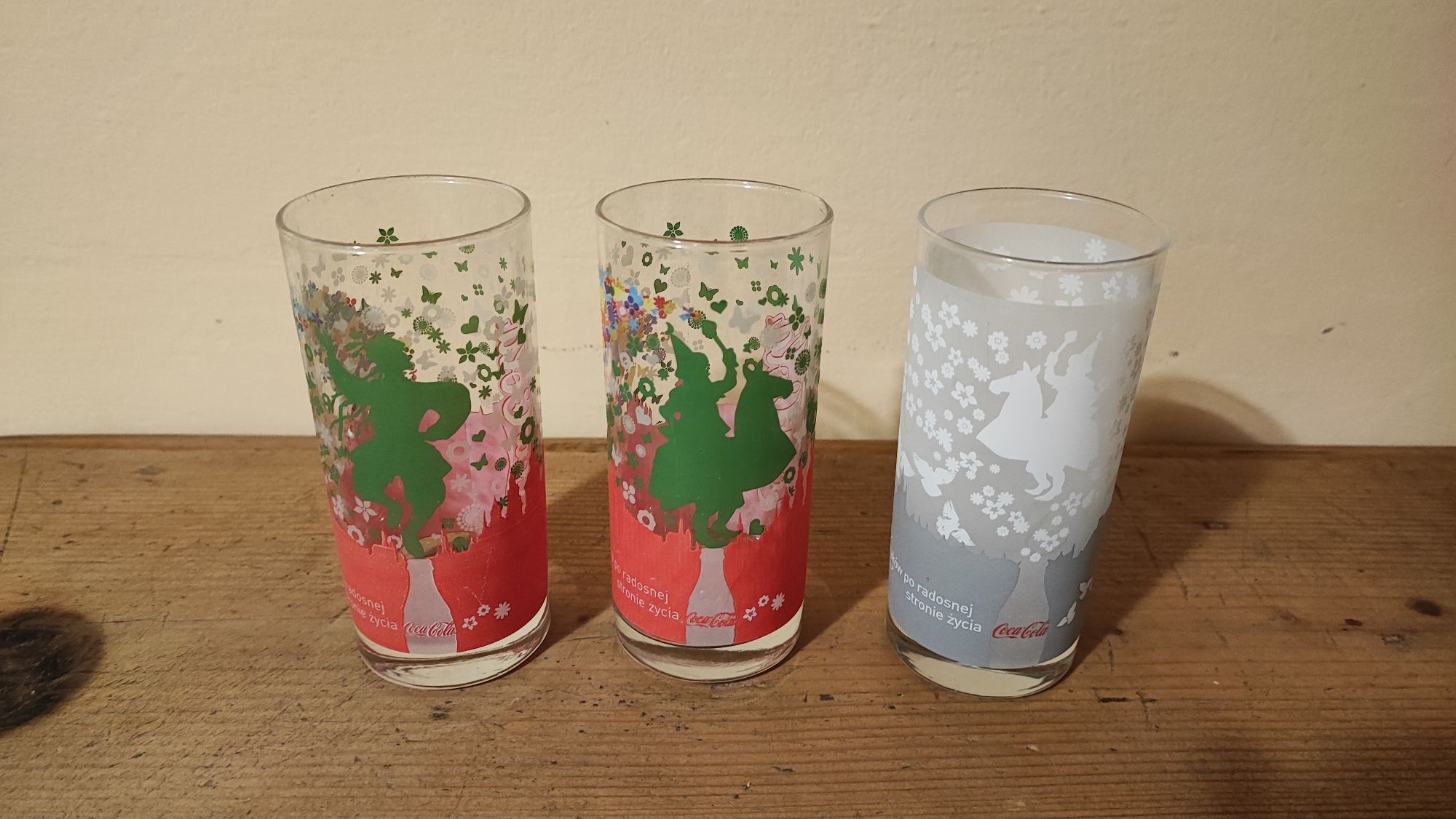 Szklanki kolekcjinerskie Coca cola Kraków