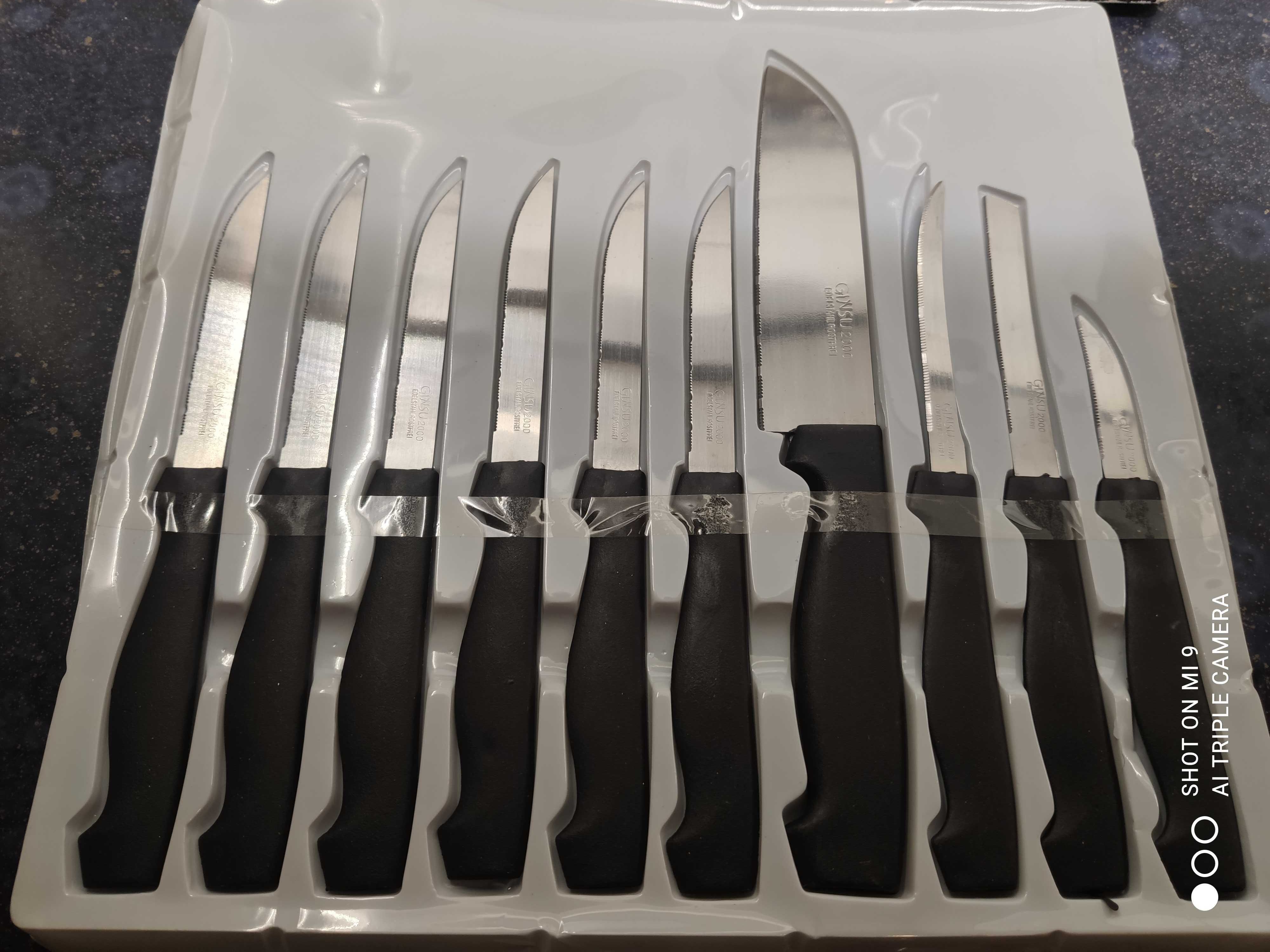 Nowy zestaw noży