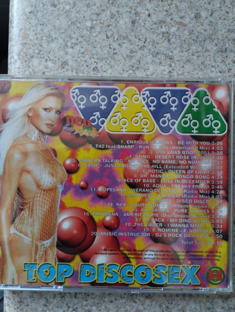 Płyta CD top disco