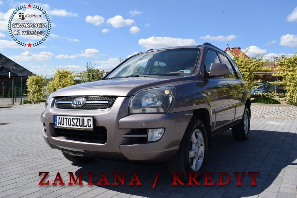 Kia Sportage 2.0 CRDI, Zarejestrowany, Opłacony, Terenowy 4WD , Klima, 6-Biegów
