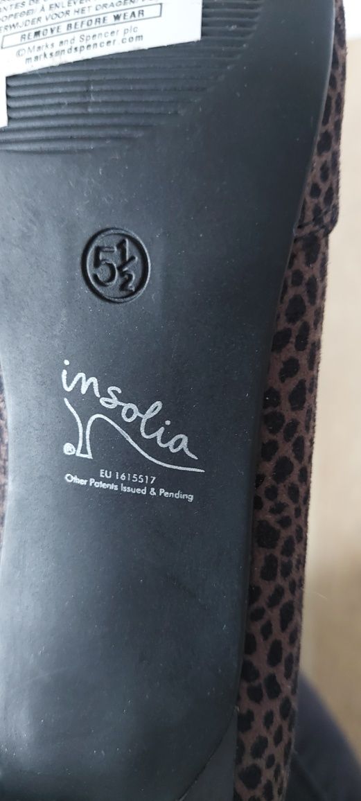 Marks&Spencer r.39 eleganckie botki na małej szpilce