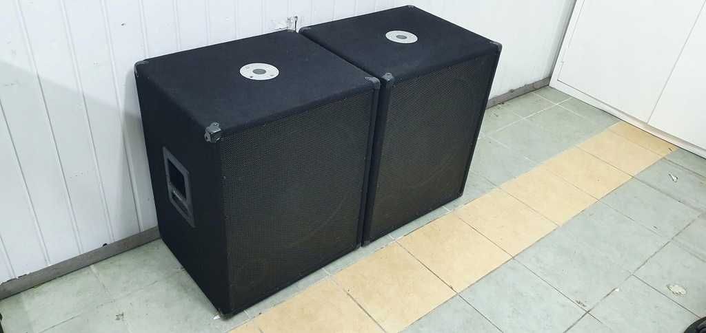 kolumny IBIZA DB 215 A i Subwoofer pasywny 600W RMS