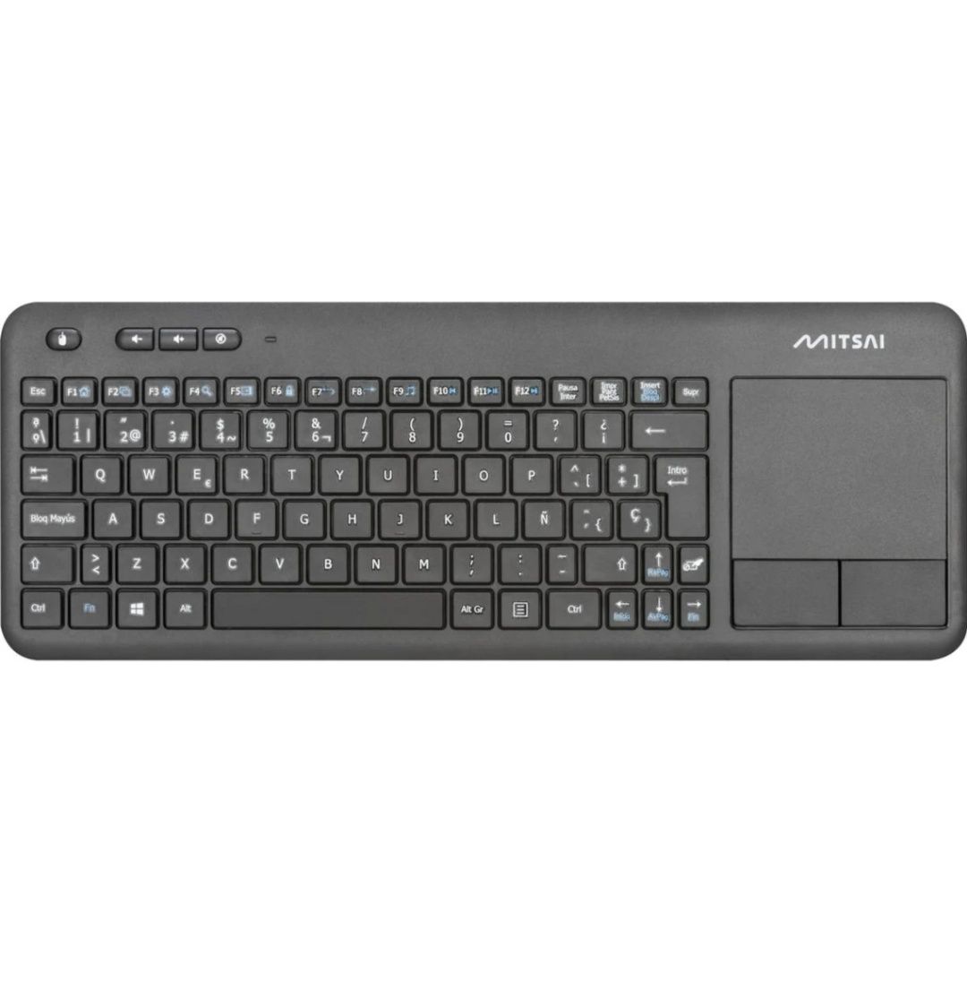 Teclado Sem Fio MITSAI Touch Q500 – Leve, Prático e Confortável!