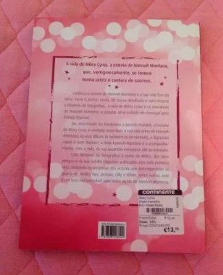 Livro Viver o sonho Hannah Montana / Miley Cyrus - NOVO