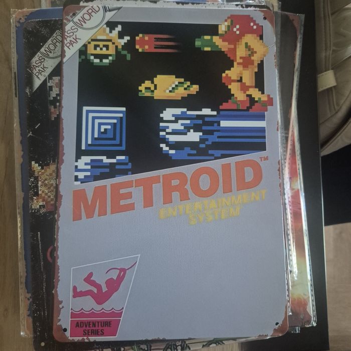 Tabliczki metalowe retro