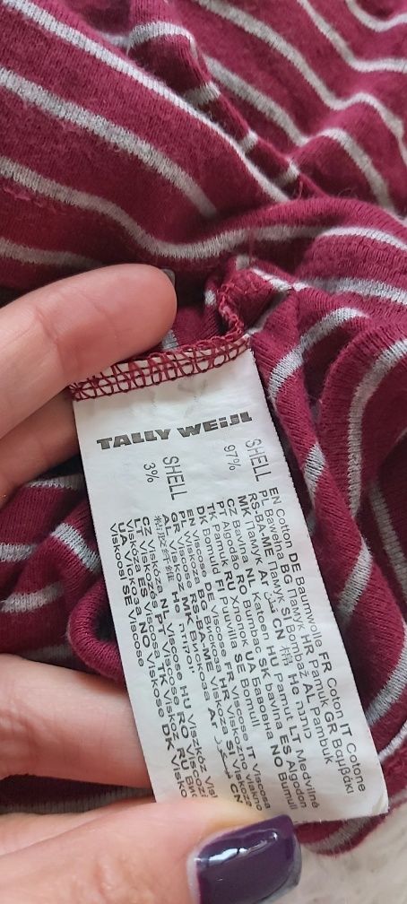 Bluzka w paski koszulka tally weijl