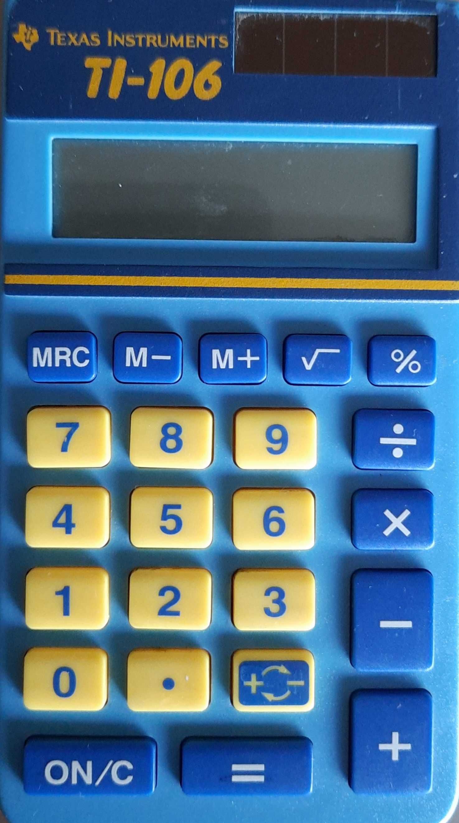 Calculadora TI-106 da Texas Instruments