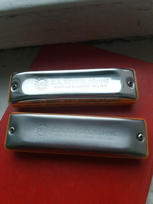 Губные гармошки SEYDEL SESSION STEEL тон.low Eb,low F(идеал.сост)