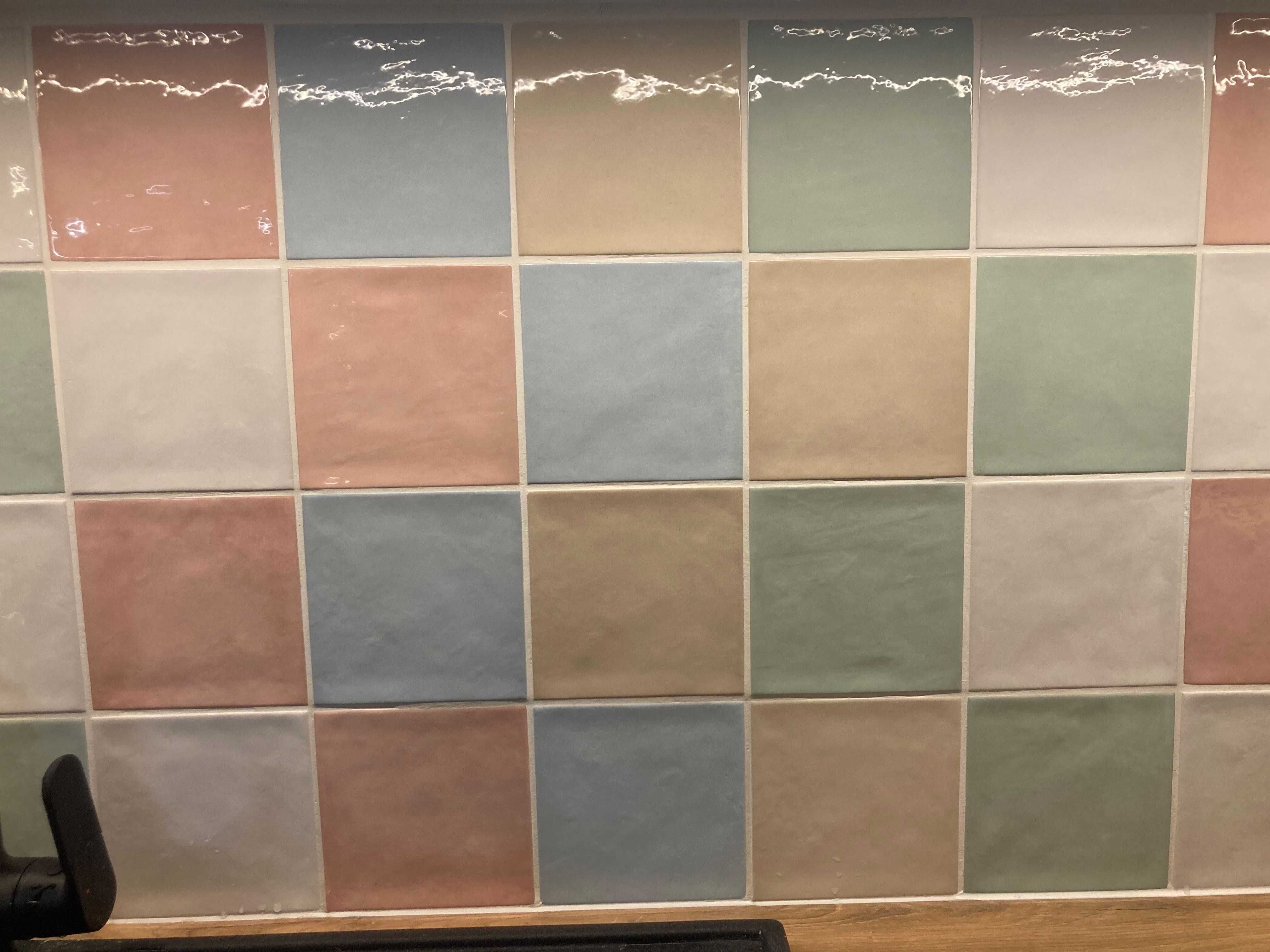 EQUIPE różnokolorowe płytki ścienne 13,2x13,2, GAT 1