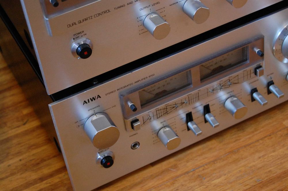 Aiwa aa8700/ad6900/at9700 cały komplet od pierwszego właściciela 230v